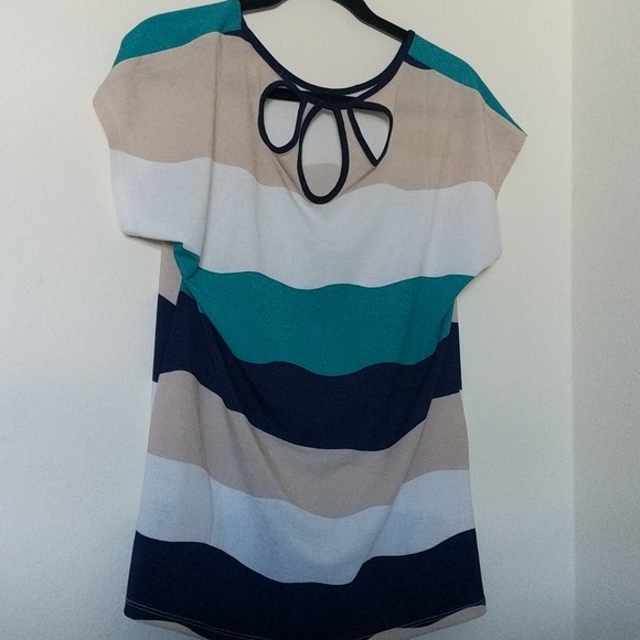 Multicolored Striped blouse - Picture 2 of 2